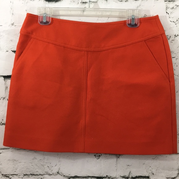 NWT Coach gorgeous orange skirt! - Picture 1 of 8